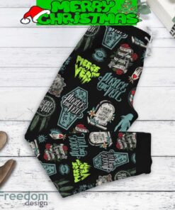 Pierce The Veil Collide With The Sky Fleece Pajamas Set For Women Gift Christmas - Pierce The Veil Collide With The Sky Fleece Pajamas Set-3