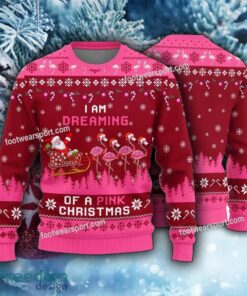 Pink Christmas Flamingo Funny s Ugly Christmas Sweater