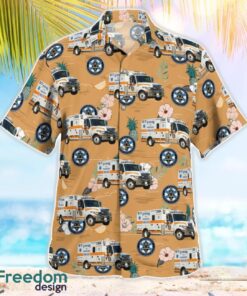 Pittsburgh Bureau of Emergency Medical Services (PEMS) Beach Shirt For Team Product Photo 2