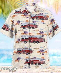 Pittsburgh, Pennsylvania, Mt. Lebanon Fire Department Aloha Hawaiian Shirt Beach Gift Shirt Product Photo 3