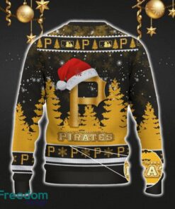 Pittsburgh Pirates Car For Fans 3D Sweater Ugly Christmas Santa Hat Tree Gift For Men Women - Pittsburgh Pirates Ugly Christmas Sweater_3