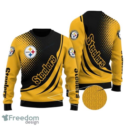 Pittsburgh Steelers All Over Print Christmas Sweater Product Photo 1