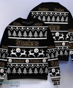 Pittsburgh Steelers Full Printing Pittsburgh Steelers Ugly Christmas Sweater 3D Printed Christmas Gift