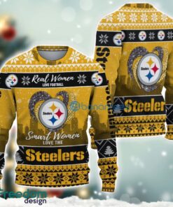 Pittsburgh Steelers Logo Ugly Christmas Sweater For Fans Men And Women Christmas Gift Ideas Product Photo 2