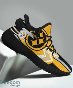 Pittsburgh Steelers Speedsters Yeezy Running Shoes For Fans Gift Men Women - Pittsburgh Steelers Speedsters Yeezy Boost Running Shoes_3