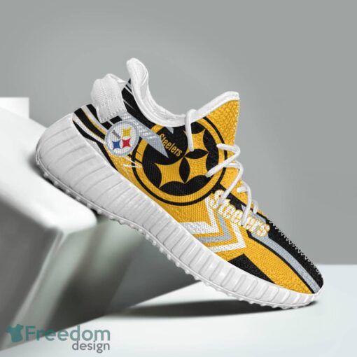 Pittsburgh Steelers Speedsters Yeezy Running Shoes For Fans Gift Men Women - Pittsburgh Steelers Speedsters Yeezy Boost Running Shoes_7