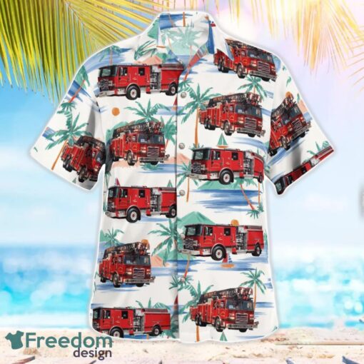 Placer Fire District Hawaiian Shirt Beach Summer Shirt Product Photo 3