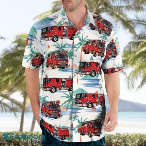 Placer Fire District Hawaiian Shirt Beach Summer Shirt Product Photo 4