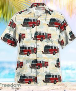 Platteville-Gilcrest Fire Protection District Platteville, Colorado Aloha Hawaiian Shirt Beach Gift Shirt Product Photo 3