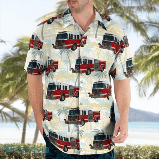 Platteville-Gilcrest Fire Protection District Platteville, Colorado Aloha Hawaiian Shirt Beach Gift Shirt Product Photo 4