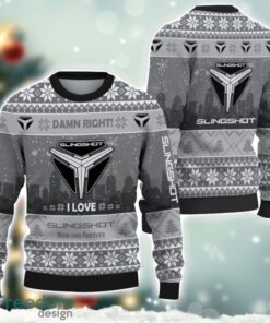 Polaris Slingshot Damn Right I Polaris Slingshot Now And Forever 3D Ugly Christmas Sweater Christmas Gift