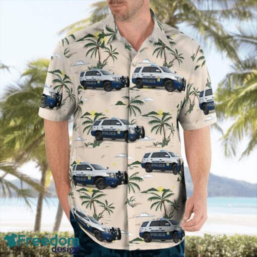 Police Hawaiian Shirt For Men And Women Product Photo 4