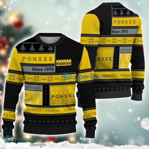 Ponsse Logo Ugly Christmas Sweater For Fans Men And Women Christmas Gift Ideas Product Photo 1