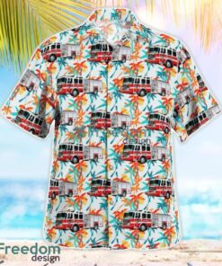 Portsmouth Fire Department, New Hampshire Hawaiian Shirt Gift For Summer Vacation Product Photo 2