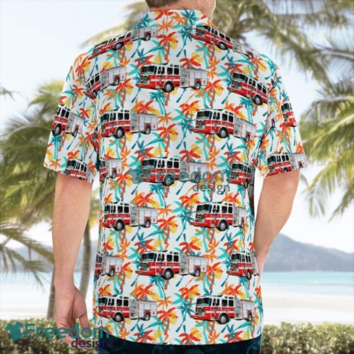 Portsmouth Fire Department, New Hampshire Hawaiian Shirt Gift For Summer Vacation Product Photo 4