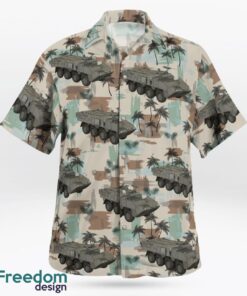 Portuguese Army Pandur II Armoured Personnel Carrier Hawaiian Shirt Product Photo 2