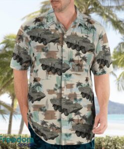 Portuguese Army Pandur II Armoured Personnel Carrier Hawaiian Shirt Product Photo 3