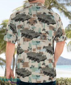 Portuguese Army Pandur II Armoured Personnel Carrier Hawaiian Shirt Product Photo 4