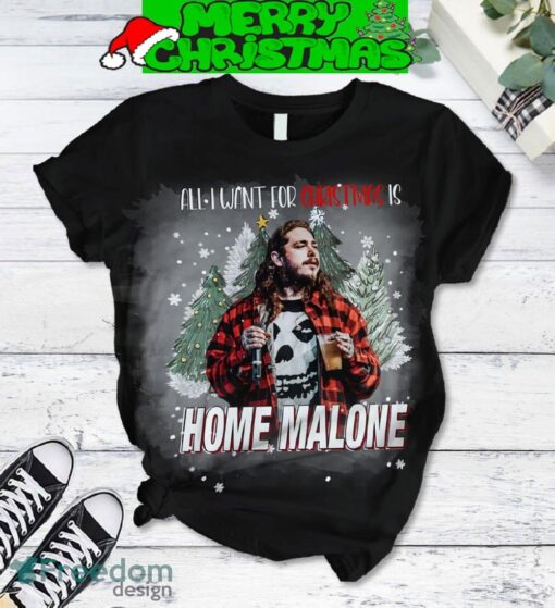 Post Malone You’re The Sunflower Pajamas Set Full Print Christmas For Women - Post Malone You’re The Sunflower Pajamas Set-2