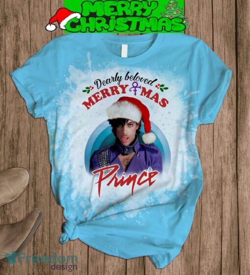 Prince Dearly Beloved Merry Christmas Fleece Pajamas Set For Women Gift Christmas - Prince Dearly Beloved Merry Christmas Fleece Pajamas Set-2