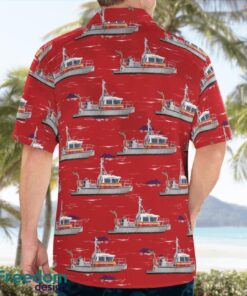 Providence Fire Department Fireboat Providence, Rhode Island Summer Hawaiian Shirt