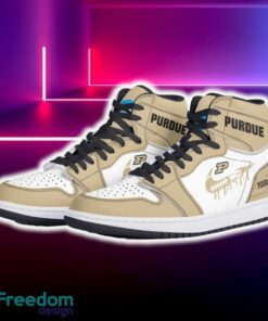 Purdue Boilermakers Air Jordan Hightop Shoes New Custom Name For Fans Gift Sneaker - Purdue Boilermakers Air Jordan Hightop Shoes Photo 5