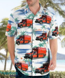 Putnam County, Florida, Putnam County Fire Rescue Hawaiian Shirt Product Photo 3