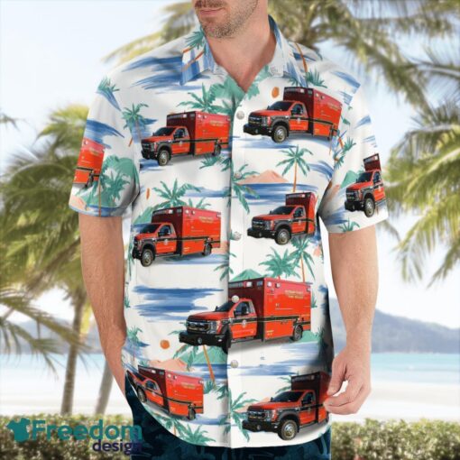 Putnam County, Florida, Putnam County Fire Rescue Hawaiian Shirt Product Photo 3