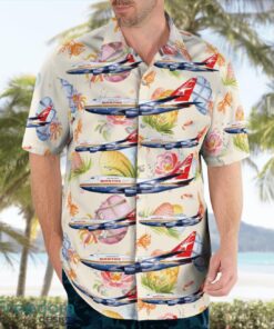 Qantas Boeing 747SP-38, Happy Easter Day Bunny Aloha Hawaiian Shirt Beach Gift Shirt Product Photo 4