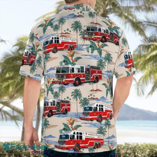 Quakertown, Pennsylvania, Quakertown Fire Company Number 1 Hawaiian Shirt Product Photo 4