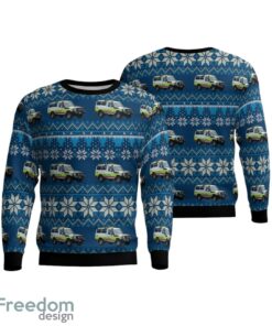 Queensland Ambulance Service Toyota Landcruiser For Unisex Christmas All Over Print Christmas Sweater