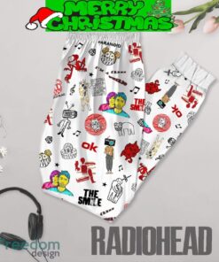 Radiohead The Smile OK Fleece Pajamas Set For Christmas - Radiohead The Smile OK Fleece Pajamas Set-2