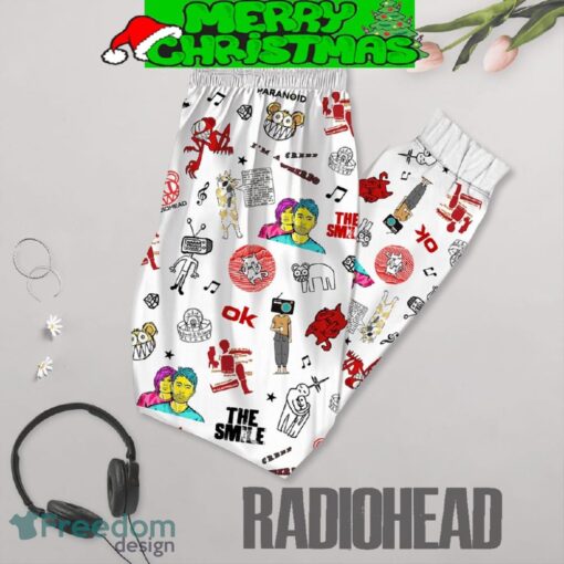 Radiohead The Smile OK Fleece Pajamas Set For Christmas - Radiohead The Smile OK Fleece Pajamas Set-2