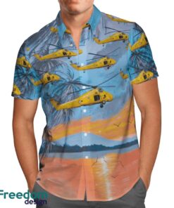 RAF Historical Westland Wessex Search And Rescue Summer Hawaiian Shirt Product Photo 2