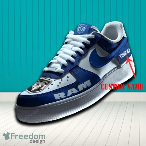 Ram truck Air Force 1 Sneaker Blue Hot Trending For Fans AF1 Custom Name - Ram truck Air Force 1 Sneaker Blue Hot Trending For Fans AF1 Custom Name