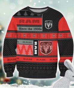 Ram truck Logo Ugly Christmas Sweater For Fans Men And Women Christmas Gift Ideas Product Photo 2