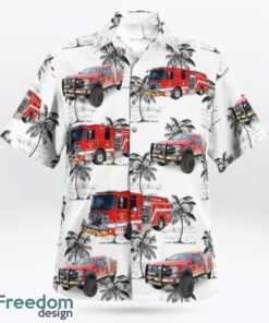 Red Oak, Texas, Red Oak Fire Rescue Hawaiian Shirt Product Photo 2