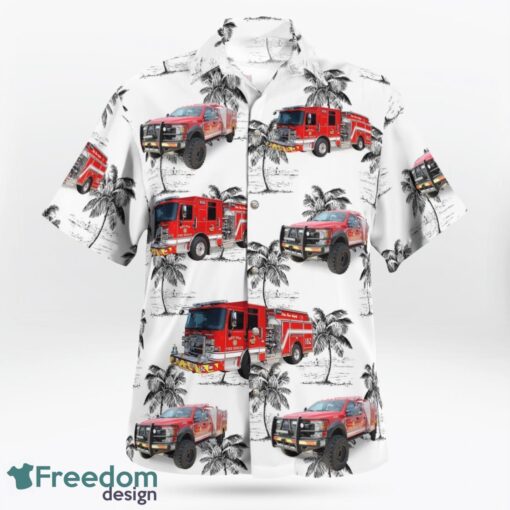 Red Oak, Texas, Red Oak Fire Rescue Hawaiian Shirt Product Photo 2