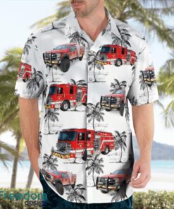 Red Oak, Texas, Red Oak Fire Rescue Hawaiian Shirt Product Photo 3