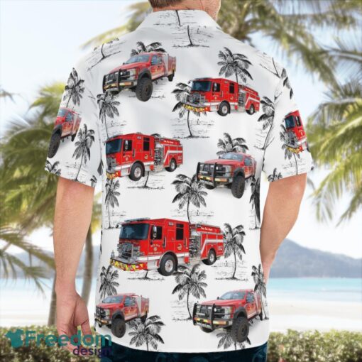 Red Oak, Texas, Red Oak Fire Rescue Hawaiian Shirt Product Photo 4