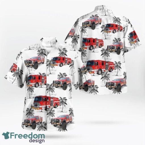 Red Oak, Texas, Red Oak Fire Rescue Hawaiian Shirt Product Photo 1