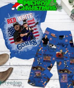 Red White And Combs Country Music Pajamas Set For Women Gift Christmas - Red White And Combs Country Music Pajamas Set-2