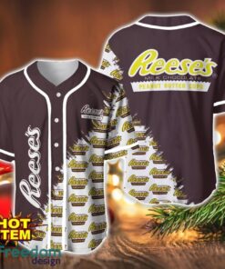 Reese’s Logo Printed Baseball Jersey Shirt For Men And Women Product Photo 1