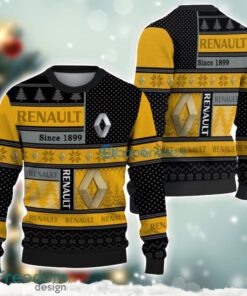 Renault Logo Ugly Christmas Sweater For Fans Men And Women Christmas Gift Ideas