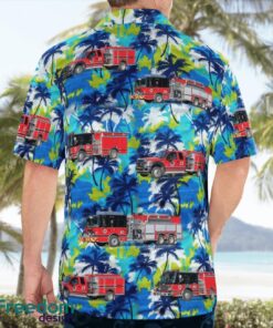 Rhome, Texas, Rhome Fire Department Station 17 Hawaiian Shirt Product Photo 2