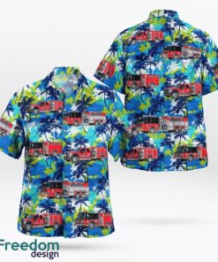 Rhome, Texas, Rhome Fire Department Station 17 Hawaiian Shirt Product Photo 1