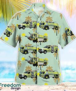 Richmond, Virginia, Richmond International Airport Fire Department Aloha Hawaiian Shirt Beach Gift Shirt Product Photo 3