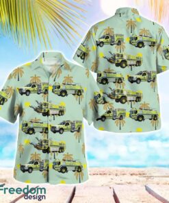 Richmond, Virginia, Richmond International Airport Fire Department Aloha Hawaiian Shirt Beach Gift Shirt