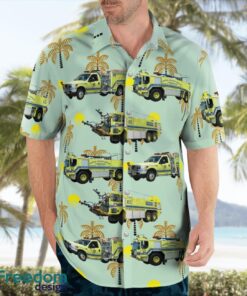 Richmond, Virginia, Richmond International Airport Fire Department Aloha Hawaiian Shirt Beach Gift Shirt Product Photo 4