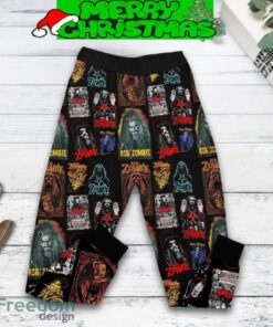 Rob Zombie More Human Than Human Never Gonna Stop Fleece Pajamas Set All Over Print Christmas Gift - Rob Zombie More Human Than Human Never Gonna Stop Fleece Pajamas Set-3